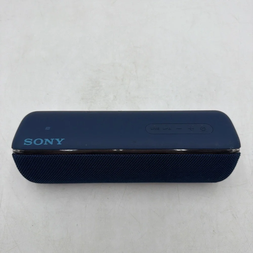SONY SRS-XB32 EXTRA BASS Blue Portable Bluetooth Speaker Tested Works